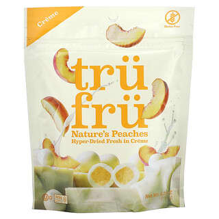 Tru Fru, Nature's Peaches, Crème, 119 g