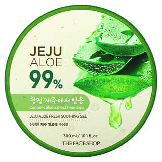 The Face Shop, Gel calmante con aloe fresco de Jeju, 300 ml (10,1 oz. Líq.)