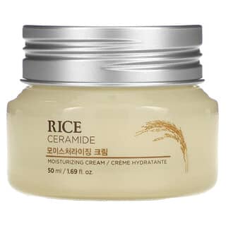 The Face Shop, Ceramida de arroz, Crema humectante`` 50 ml (1,69 oz. Líq.)