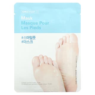 The Face Shop, Smile Foot Mask, 1쌍, 18ml(0.6fl oz)