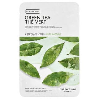 The Face Shop, Real Nature, Face Beauty Mask,  Green Tea , 0.70 oz (20 g)