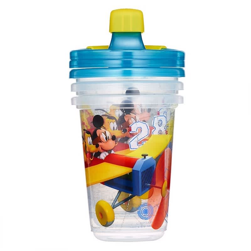 Take & Toss Mickey Mouse Sippy Cups 10 Oz - 10 Pack 