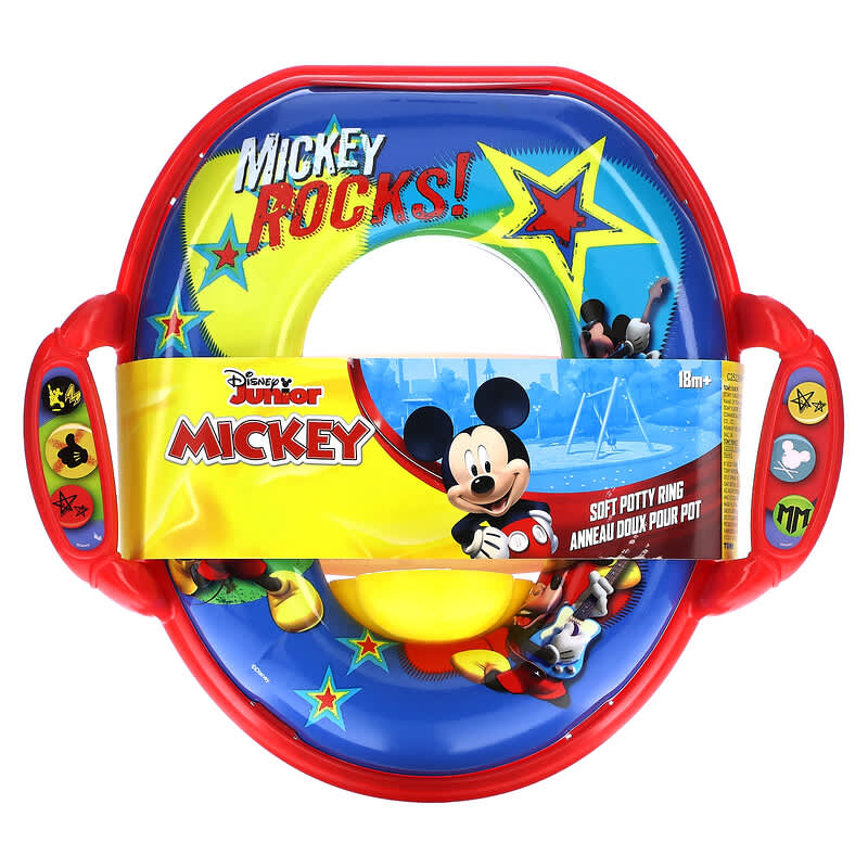 Soft Potty Ring, 18M+, Disney Junior Mickey, Potty Ring