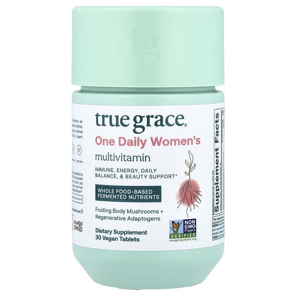 One Daily Women's Multivitamin, 30 Vegan Tablets