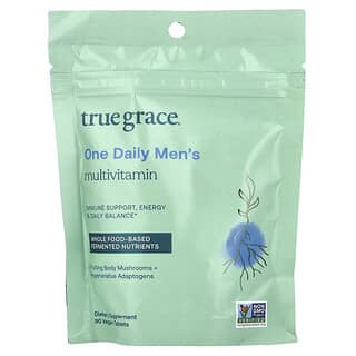 True Grace, One Daily Men's Multivitamin, 90 Vegan Tablets