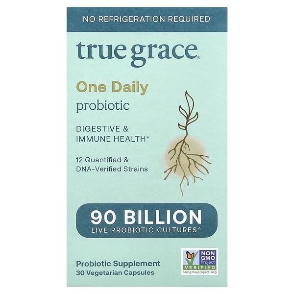 True Grace, 데일리 프로바이오틱 1정, 베지 캡슐 30정