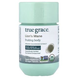 True Grace, Lion's Mane, 60 Vegan Capsules