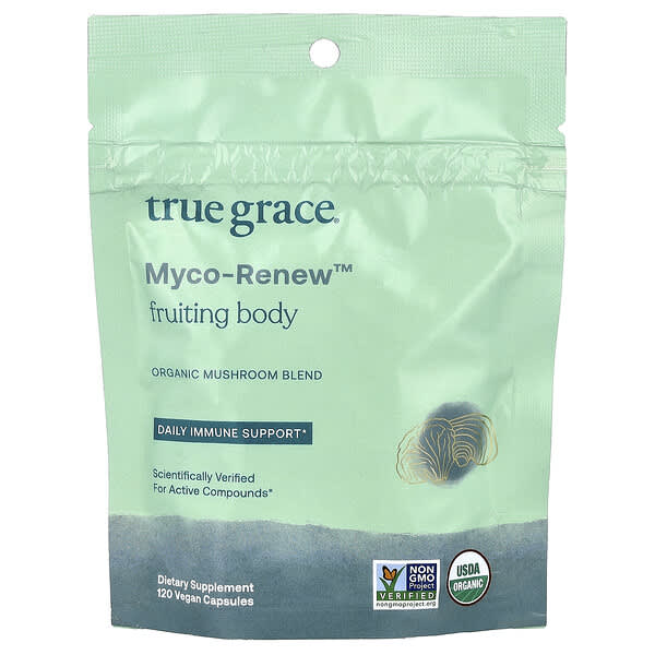 True Grace, Myco-Renew™, 120 Vegan Capsules — product photo 1
