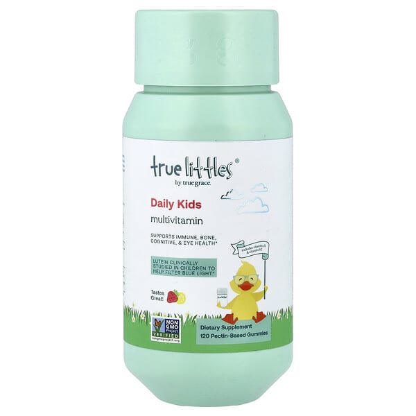 True Grace, True Littles® Daily Kids Multivitamin, 120 Pectin-Based Gummies — product photo 1