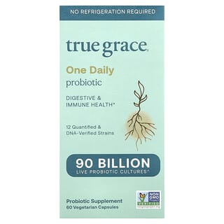 True Grace, One Daily Probiotic, 60 вегетариански капсули