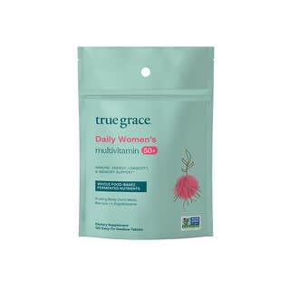 True Grace, Daily Women's Multivitamin 50+, 120 Easy-To-Swallow Tablets