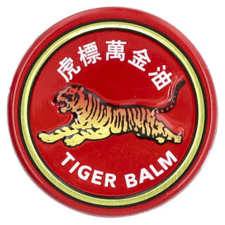 Tiger Balm, Pomada para Alívio da Dor, Branca, Potência Regular, 0,14 oz (4 g)