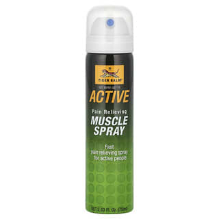Tiger Balm, Active, Pain Relieving Muscle Spray, 2.53 fl oz (75 ml)