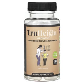 TruHeight, Growth, Multivitamin, For Ages 5-24, 60 Capsules