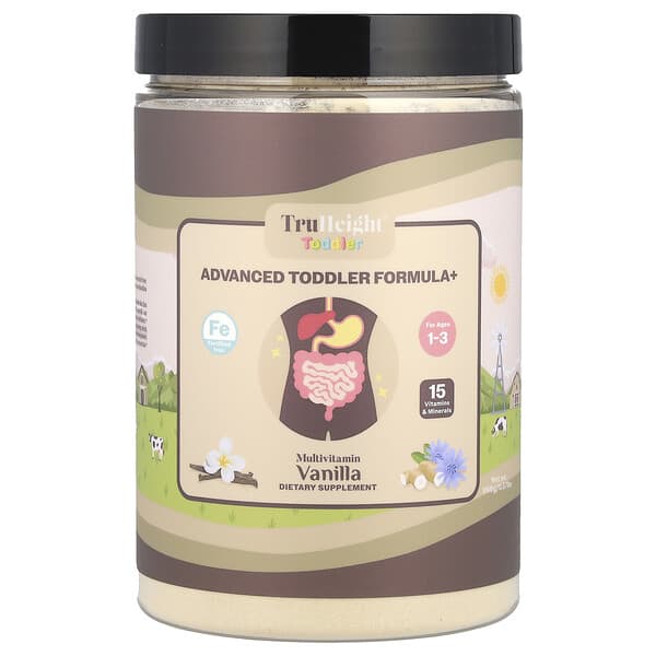Advanced Toddler Formula+, For Ages 1-3, Vanilla, 0.57 lbs (260 g)