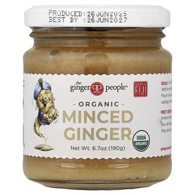 The Ginger People, Organic Grated Ginger, 6.7 oz (190 g)