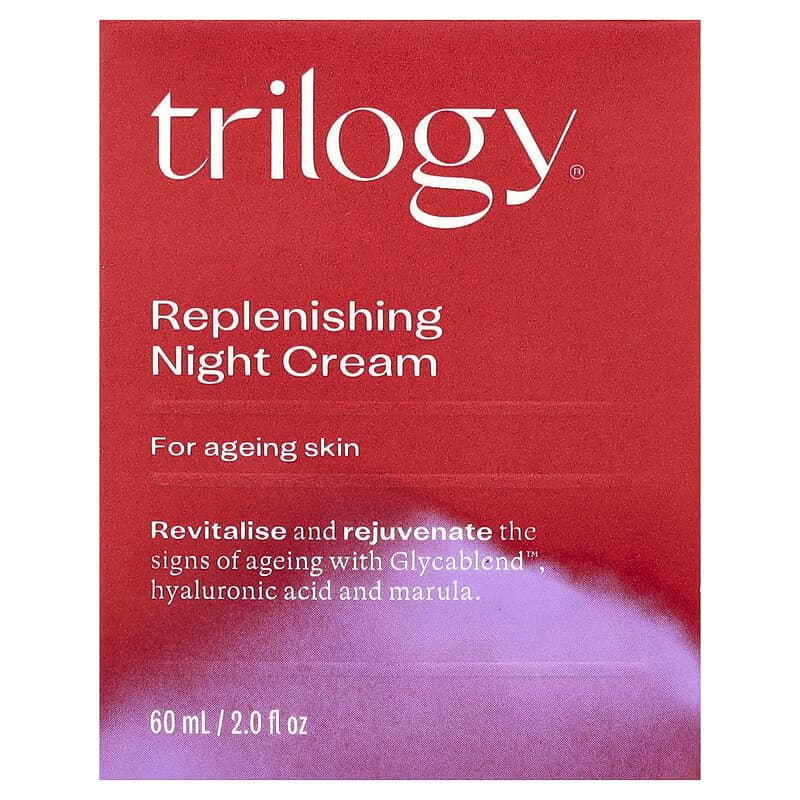 エイジプルーフ、リプレニッシングナイトクリーム(Trilogy)、2液量