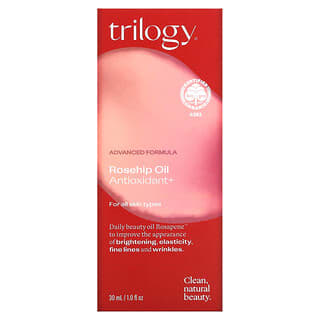 Trilogy, Antioxidante con aceite de rosa mosqueta +, 30 ml (1,01 oz. líq.)