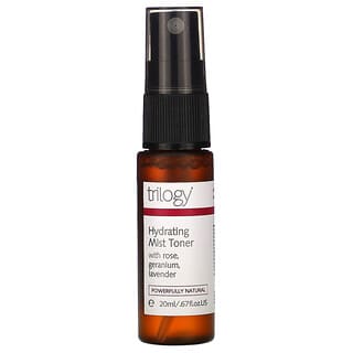 ترايولوجي‏, Hydrating Mist Toner with Rose, Geranium, Lavender, .67 fl oz (20 ml)