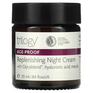 Trilogy, Replenishing Night Cream, Age-Proof, 0.84 fl oz (25 ml)  