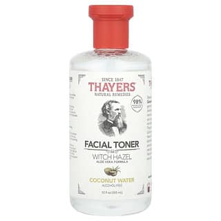 Thayers, Tonico viso all’amamelide, senza alcol, acqua di cocco, 355 ml