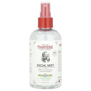 Thayers, Spray Facial de Hamamélis, Sem Álcool, Pepino, 237 ml (8 fl oz)