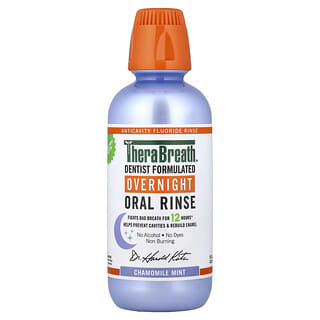 TheraBreath, Overnight Oral Rinse, Chamomile Mint, 16 fl oz (473 ml)