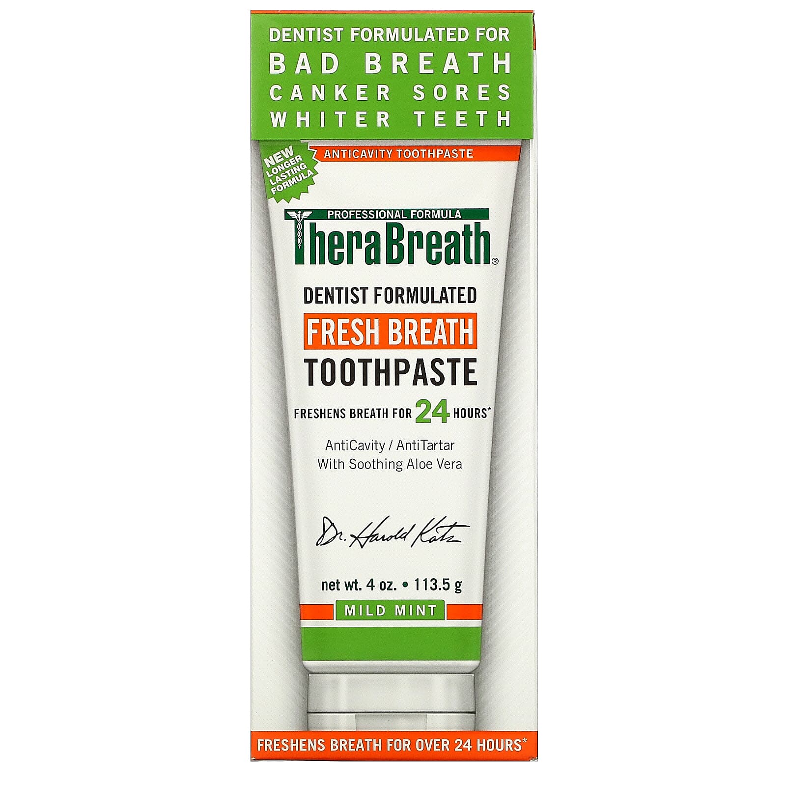 thera breath toothpaste