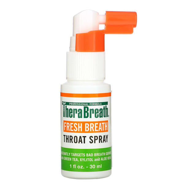 TheraBreath, Fresh Breath, Throat Spray, 1 fl oz (30 ml)