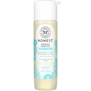 The Honest Company, 純正抗敏感洗髮水 + 沐浴露，不含香料，10.0 液量盎司（295 毫升）