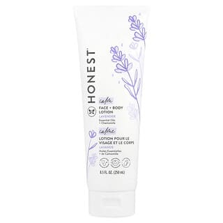 The Honest Company, Calm Face + Body Lotion, Lavender, 8.5 fl oz (250 ml)