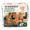 Honest Diapers, Size 4, 22-37 Pounds, Just Peachy, 23 Diapers
