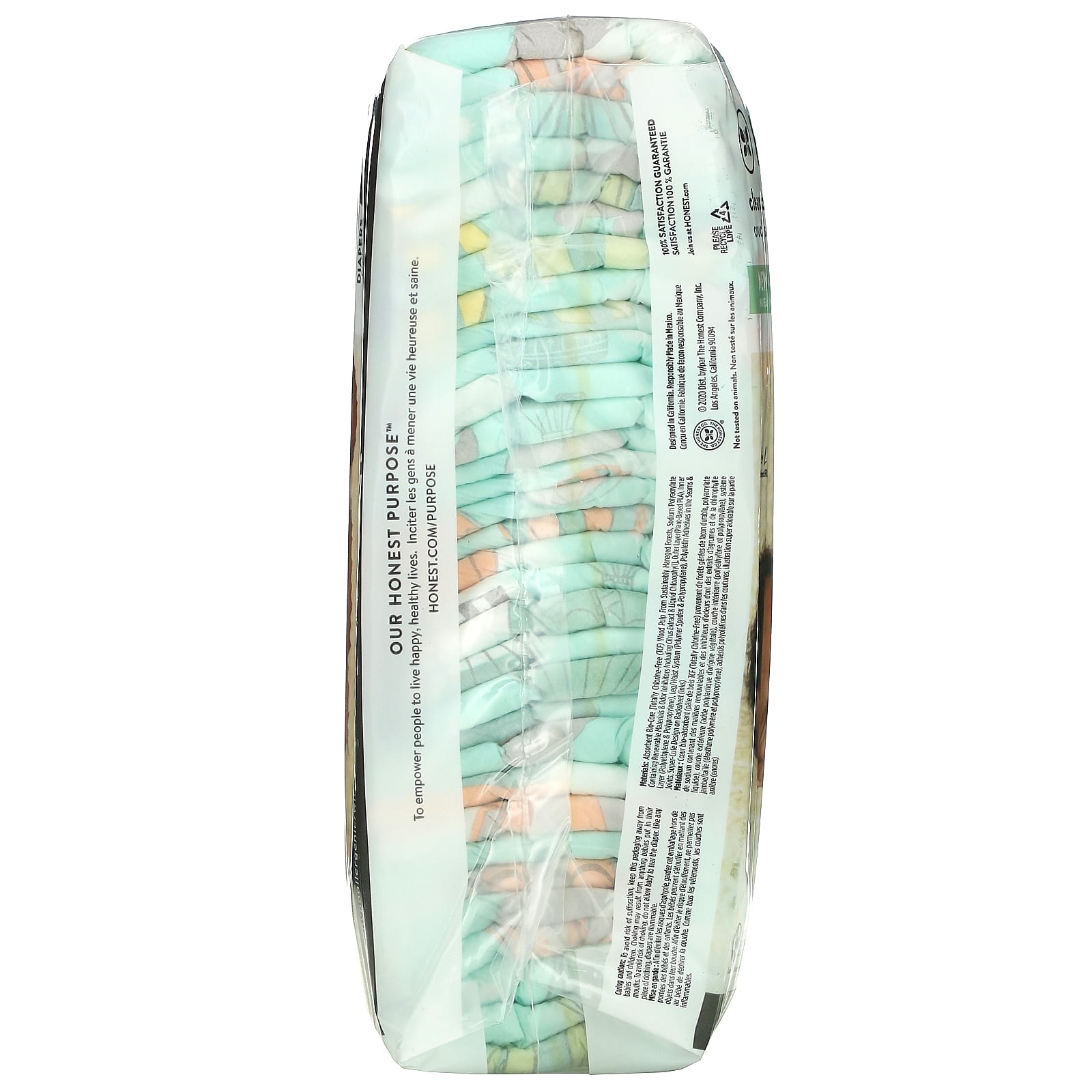 The Honest Company, Clean Conscious Diapers, Newborn, 10+ lbs, 32 Diapers