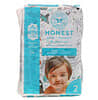 Honest Diapers, Super-Soft Liner, Size 2, Space Travel, 12-18 Pounds, 32 Diapers