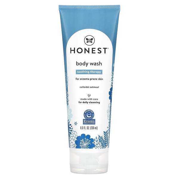 The Honest Company, スージングサポートボディウォッシュ フォーエグゼマプローンスキン 236ml（8.0オンス）