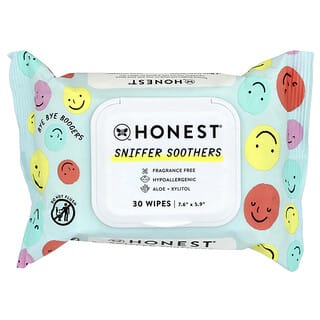 The Honest Company, Sniffer 노루궁뎅이버섯, 향료 무함유, 물티슈 30매
