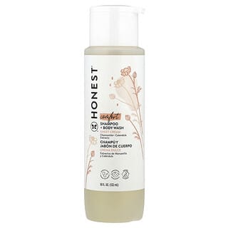The Honest Company, Shampoo + Body Wash, Sweet Cream , 18 fl oz (532 ml)