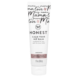 The Honest Company, Calm Your Nip Balm, Unscented, 1.75 oz (50 g)