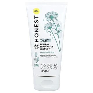 The Honest Company, Treat™, 힐링 헤드 투 토 연고, 향료 무함유, 141g(5oz)