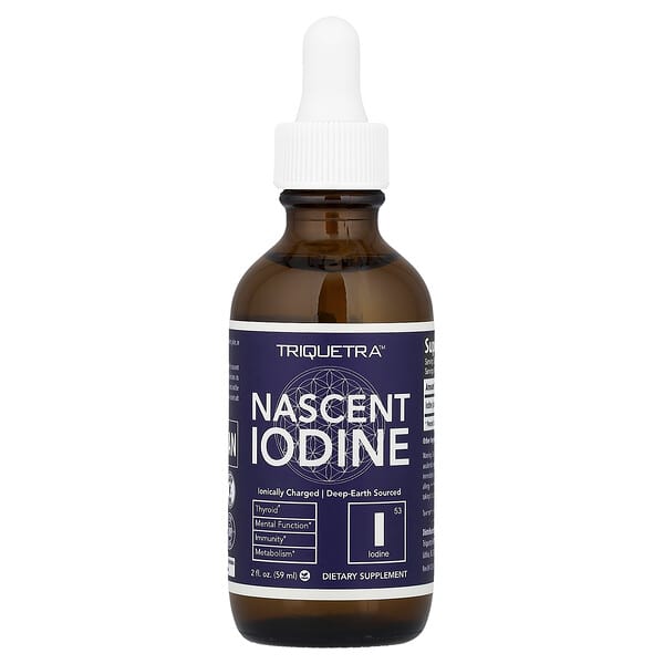 Triquetra Health, Nascent Iodine, 2 fl oz (59 ml) — product photo 1