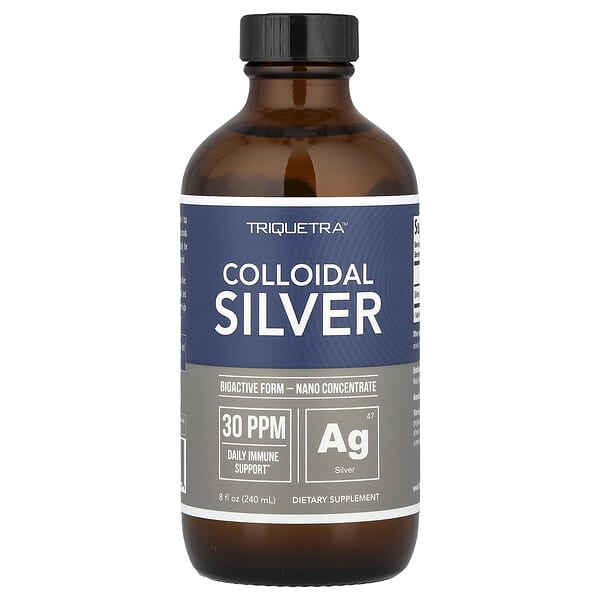 Triquetra Health, Argent colloïdal, 240 ml