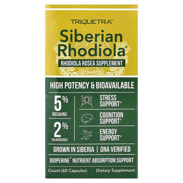 Triquetra, Siberian Rhodiola®, 60 Capsules