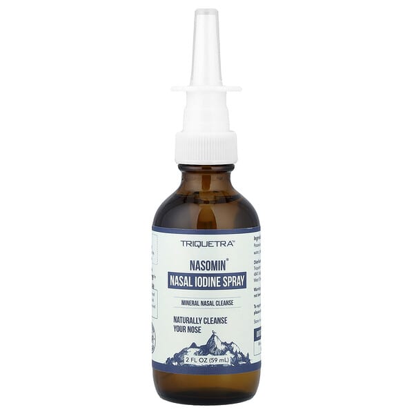Triquetra Health, Nasomin®, Nasal Iodine Spray, 2 fl oz (59 ml)