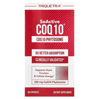 Triquetra Health, SoActive CoQ10, 250 мг, 60 капсул
