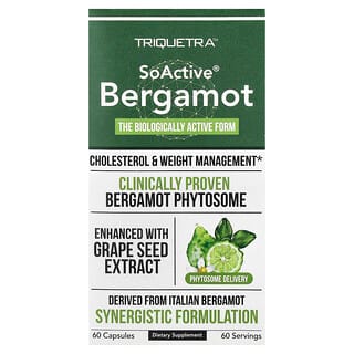 Triquetra Health, SoActive® Bergamot, 60 капсул