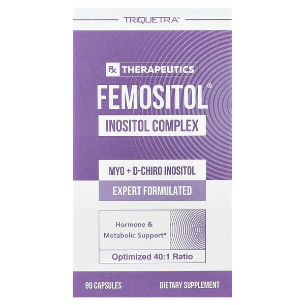 تريكيترا هيلث‏, Femositol® ، مركب الإينوزيتول ، 90 كبسولة
