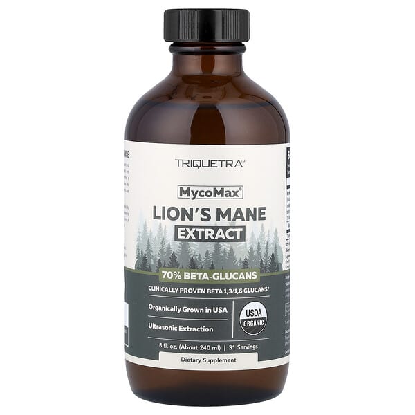 MycoMax®, Lion's Mane Extract, 8 fl oz (240 ml)