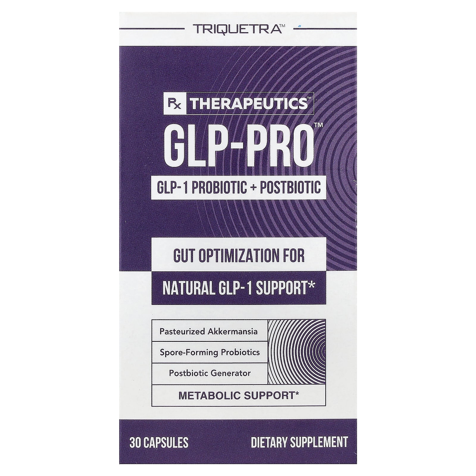 do glp 1 probiotics really work PX Therapeutics™, GLP-Pro™ GLP-1 Probiotics + Postbiotic, 30 Capsules