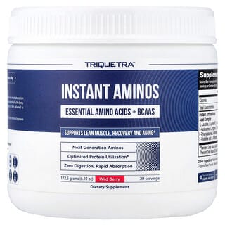 Triquetra Health, Acides aminés instantanés, Fruits des bois, 172,5 g