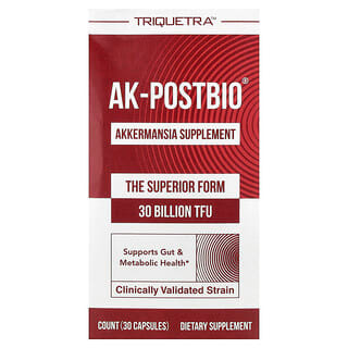 Triquetra Health, AK-Postbio®, 30 capsules (150 mg pièce)